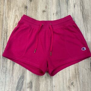 CHAMPION Campus French Terry Shorts in Pink Size XS
